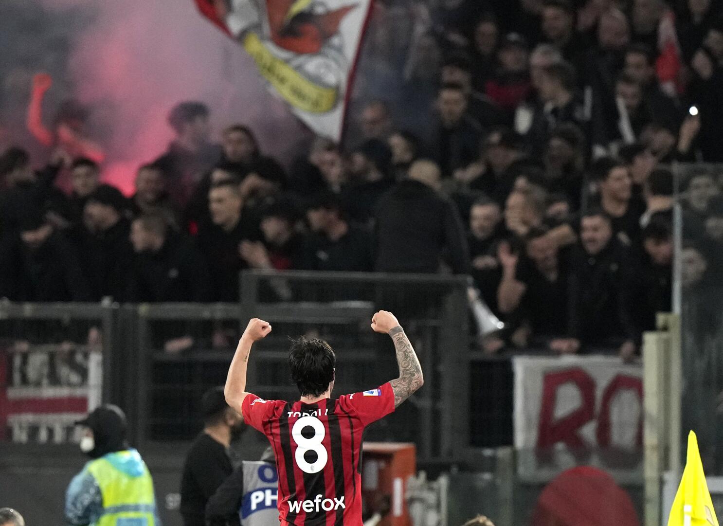 The Rossonere fall in Rome, Roma 3-1 AC Milan