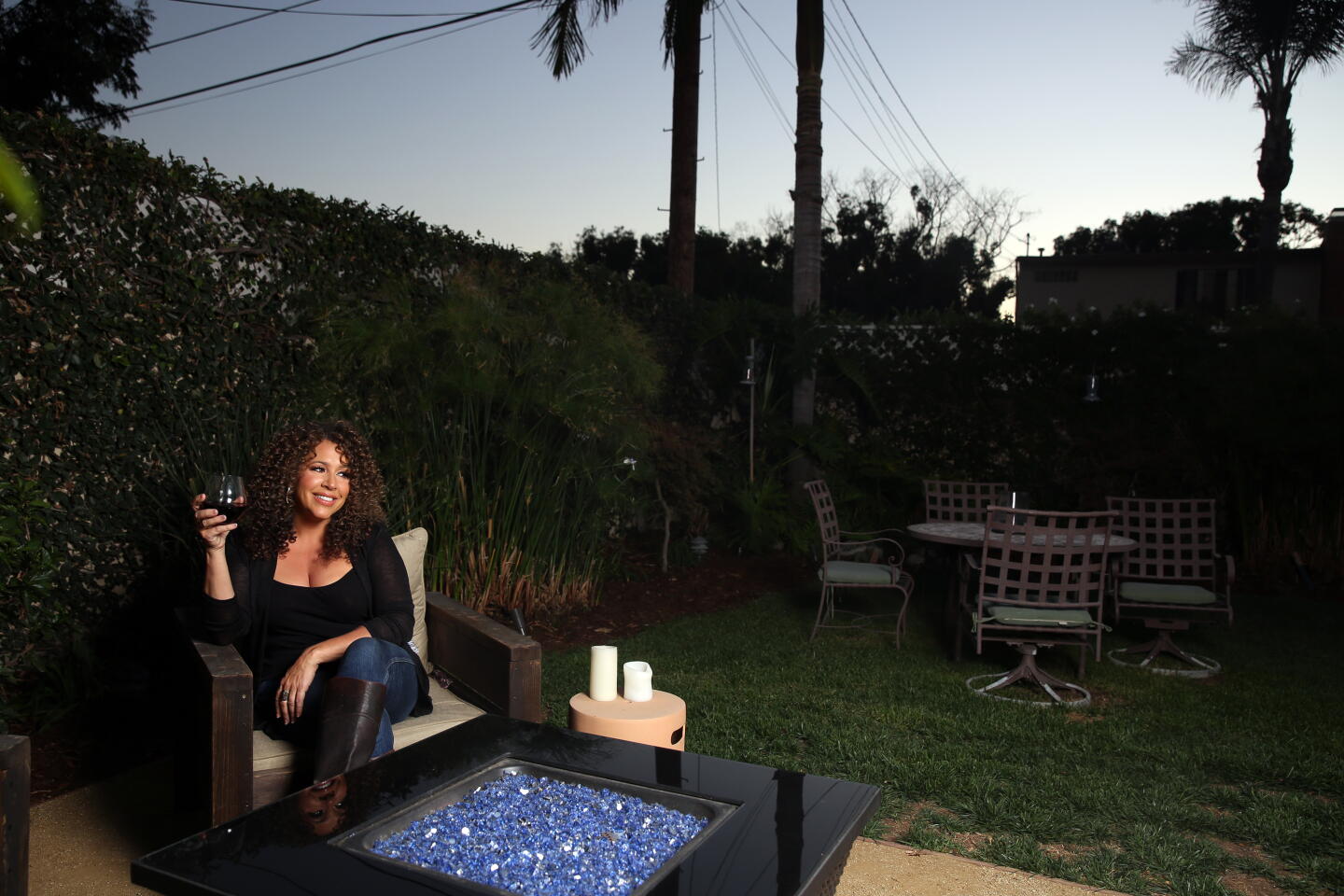 Maria Riva Home Actress Diana Maria Riva finds her sunny side in the backyard | My ...