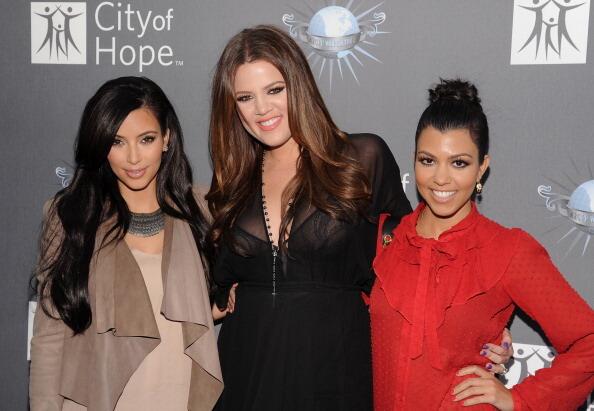 Kim, Khloe and Kourtney Kardashian