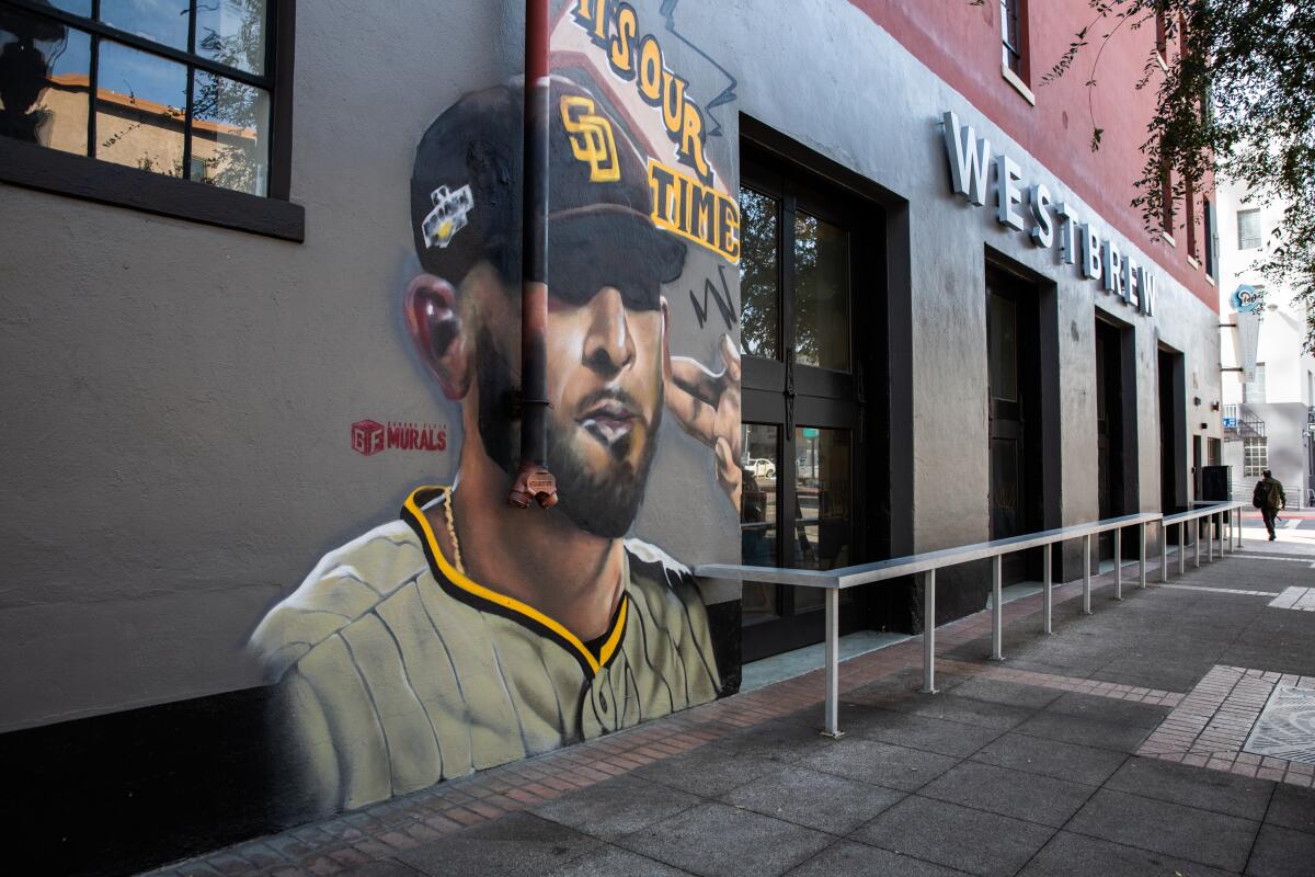 New Jorge Alfaro Mural Up in Chula Vista : r/Padres