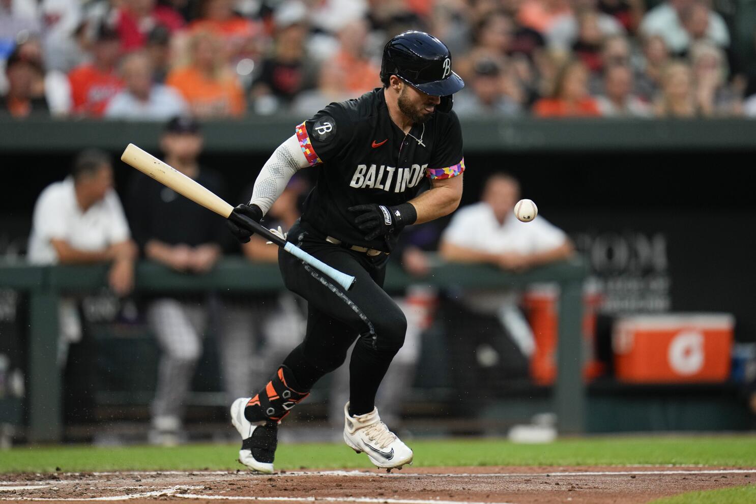 BALTIMORE, MD - August 5: Former Baltimore Orioles first baseman