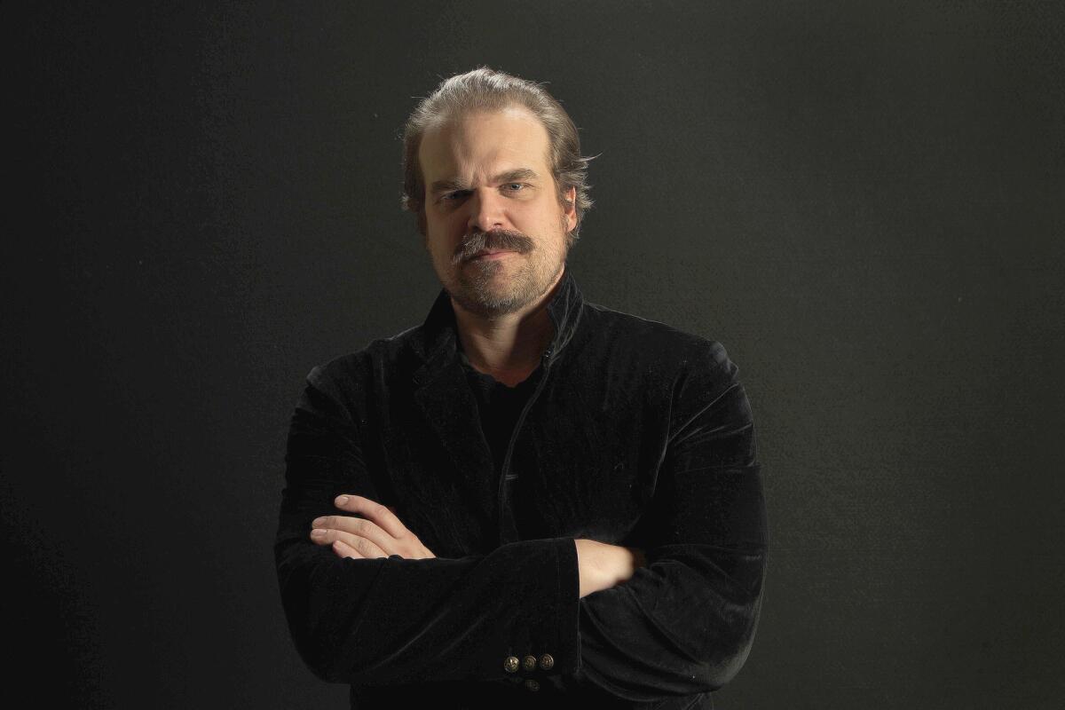 David Harbour stars on 'Stranger Things'