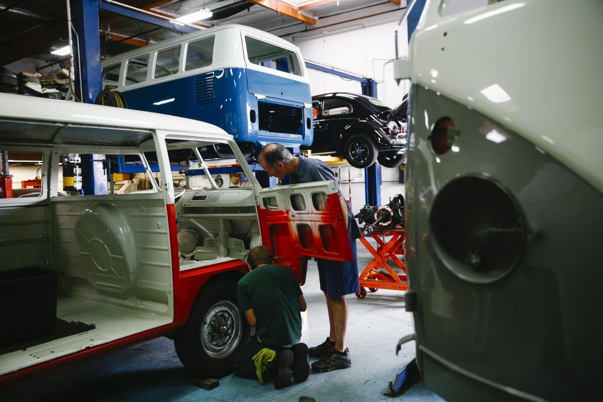 Long, strange trip ending for VW's hippie van