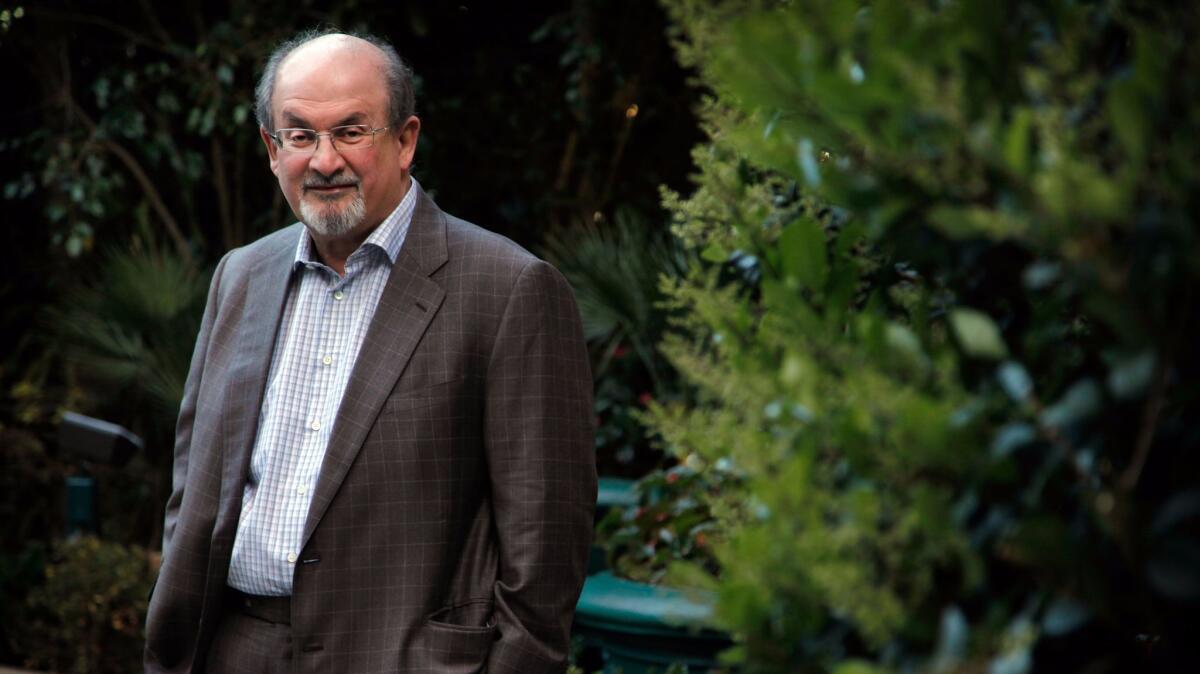 Salman Rushdie (Barbara Davidson / Los Angeles Times)