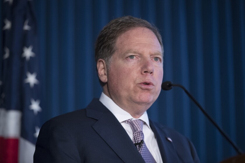 Geoffrey Berman, U.S. attorney for the Southern District of New York.
