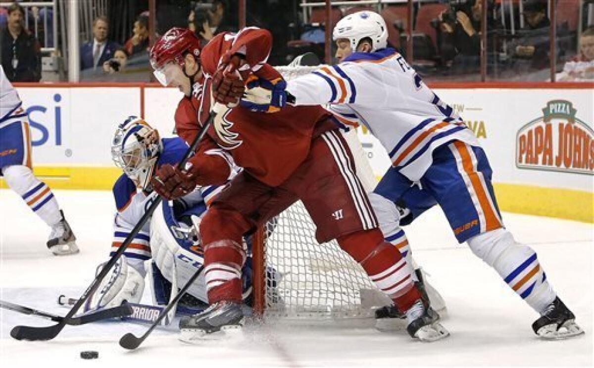 Yandle leads Coyotes to 5-4 win over Oilers - The San Diego Union-Tribune