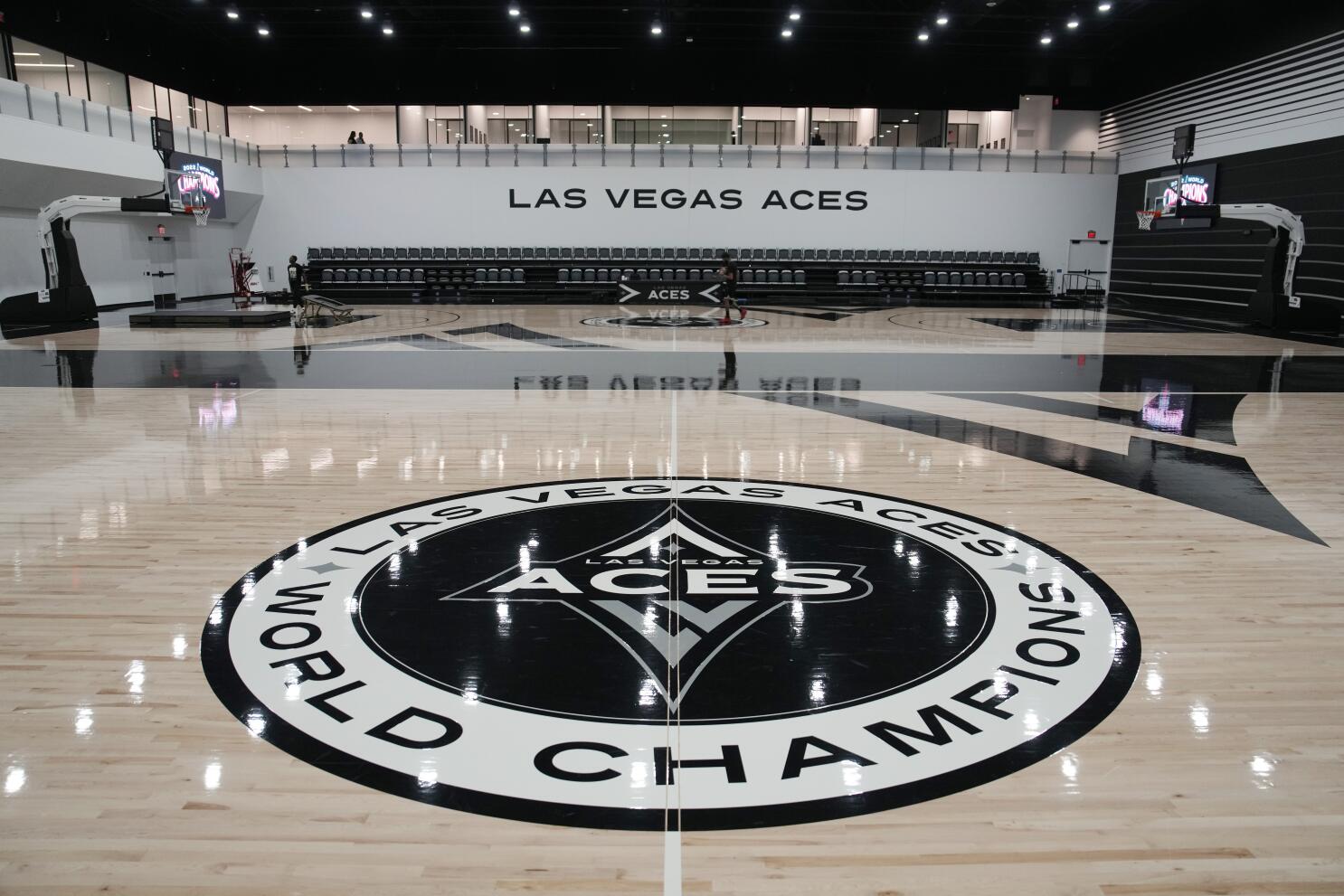 Las Vegas Aces 2023 Wnba Finals Champions Locker Room Authentic T