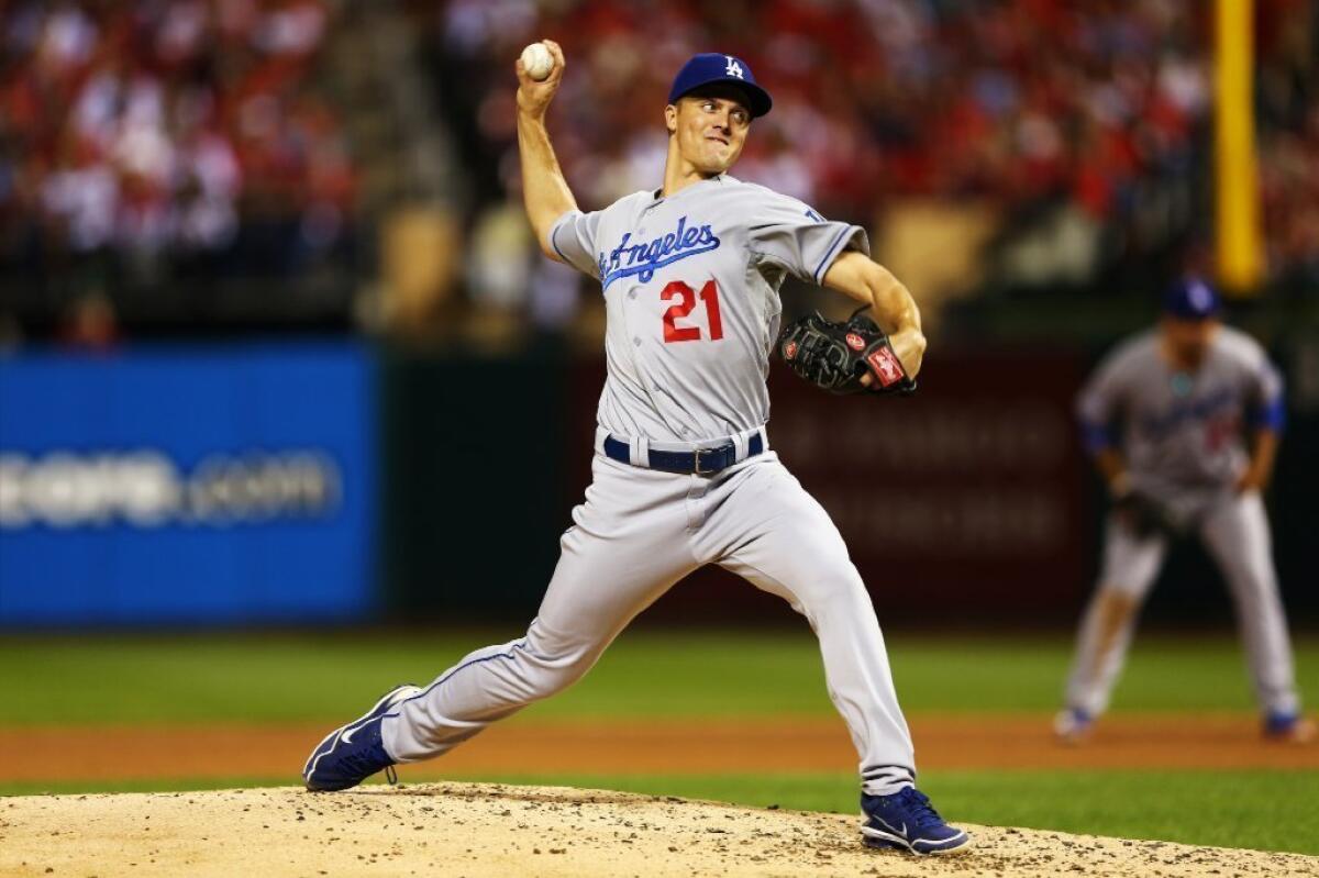 Depending on the results of Game 3, Zack Greinke could pitch Game 4 for the Dodgers.