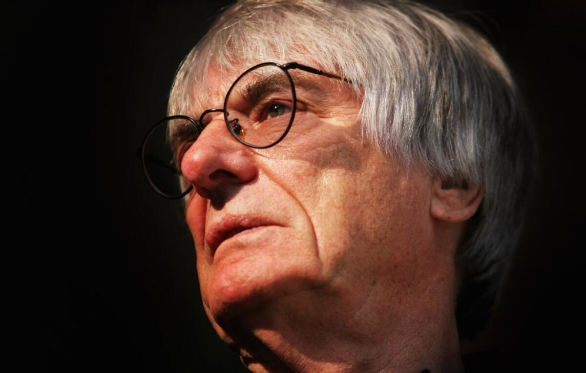 Bernie Ecclestone will continue running the Formula One circuit while his bribery case goes to trial in Germany.