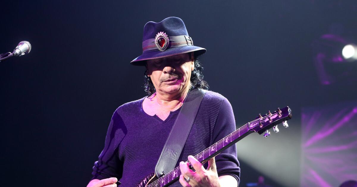 Carlos Santana recovers after onstage collapse in Detroit, Carlos Santana