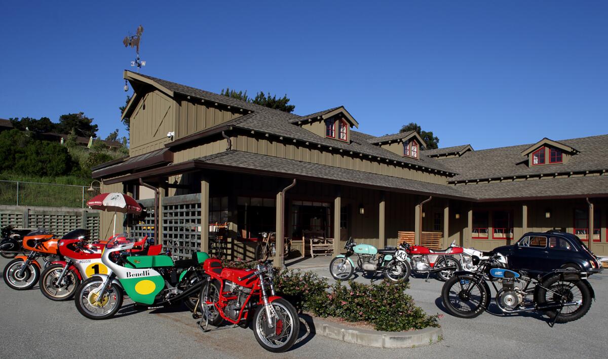 A visit to the Moto Talbott Collection motorcycle museum is part of this year's Quail Ride. (Randy Wilder)