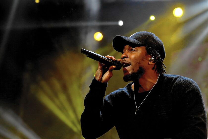 "Compton's" biggest guest star, Kendrick Lamar, is responsible for "To Pimp a Butterfly."
