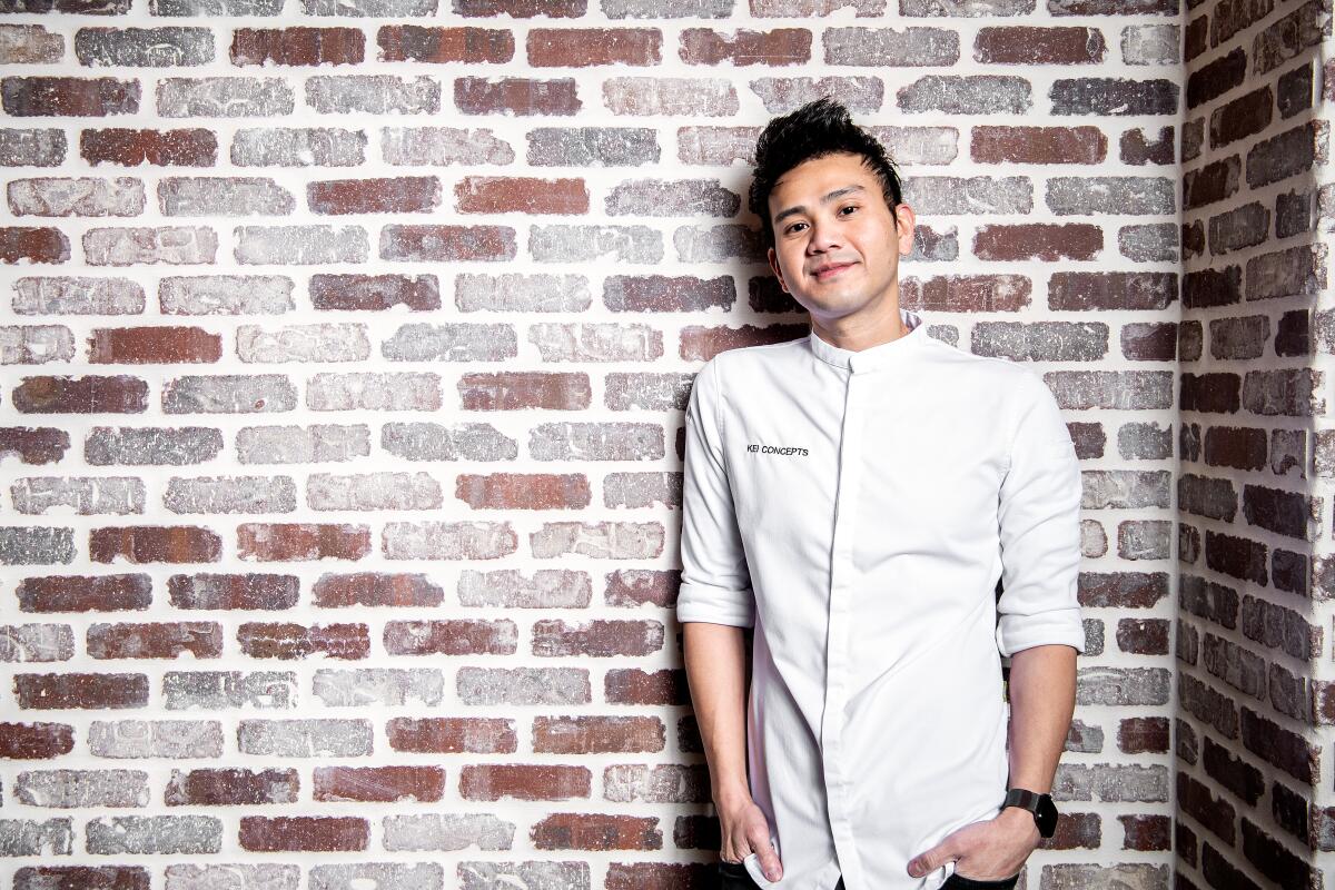 A portrait of Viet Nguyen, chef and owner of Súp Noodle Bar and head of Kei Concepts restaurant group.