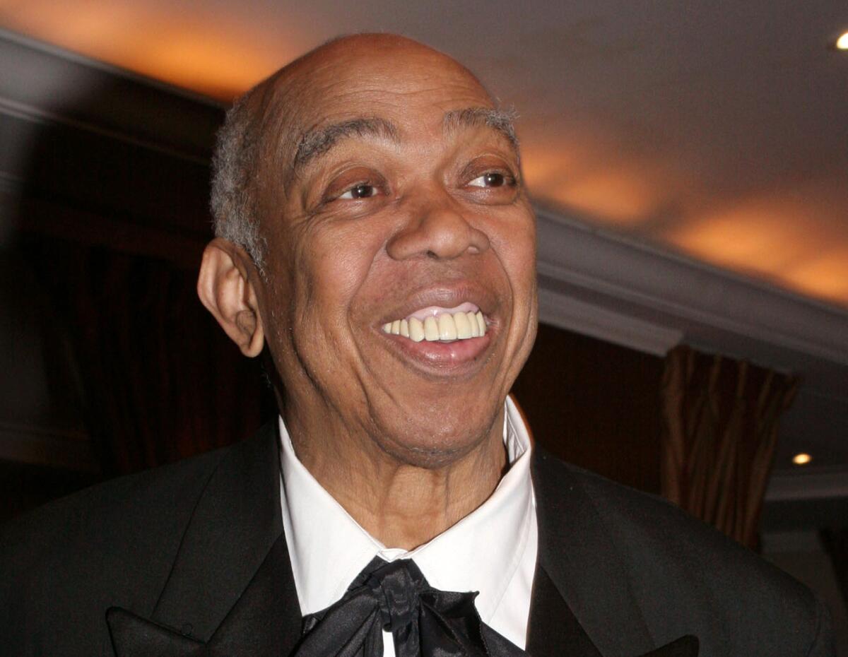 Geoffrey Holder, pictured in New York in 2005, was a memorable if not prolific film actor.