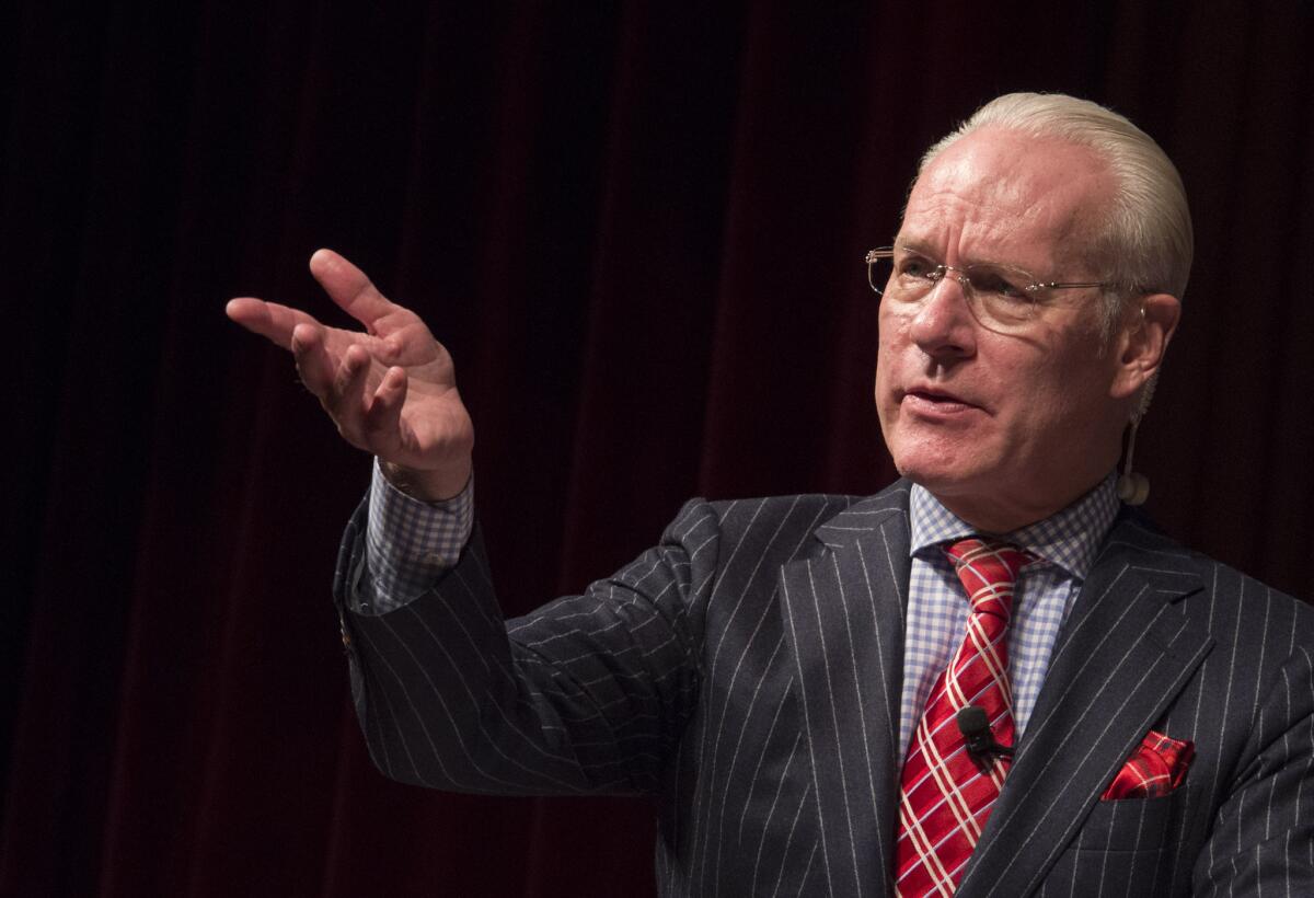 Tim Gunn during a 2015 speaking engagement.