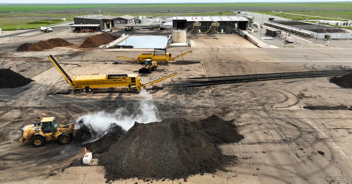 Sludge compost is an increasing source of microplastics, researchers say Sludge compost is an increasing source of microplastics, researchers say