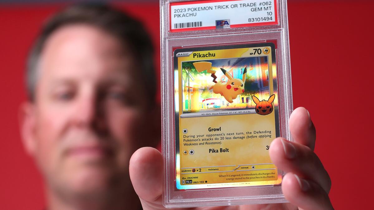 More than baseball, Pokmon cards are rocking the collectibles world - Los Angeles Times More than baseball, Pokmon cards are rocking the collectibles world - Los Angeles Times