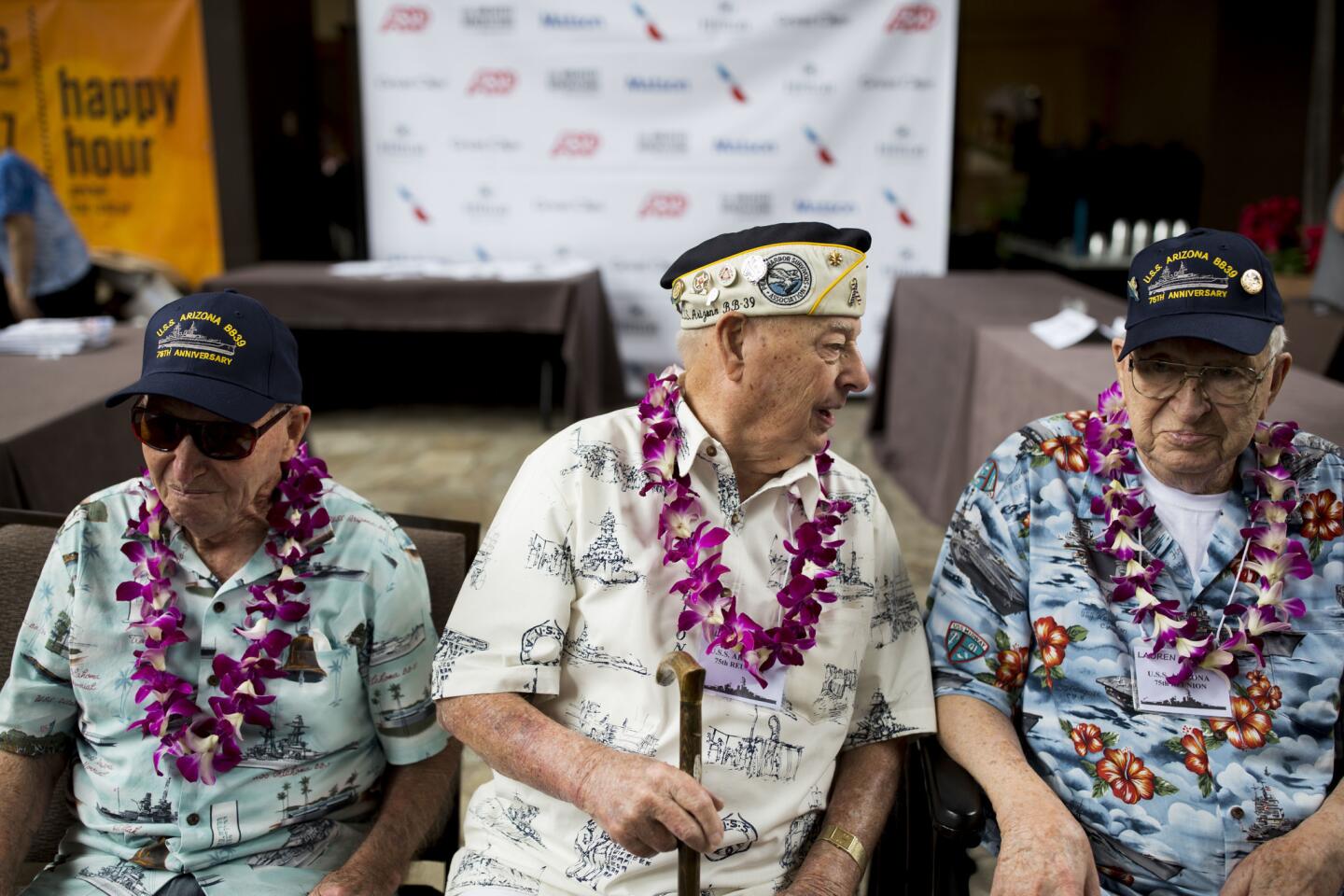 Lauren Bruner, survivor of attack on the Arizona at Pearl Harbor