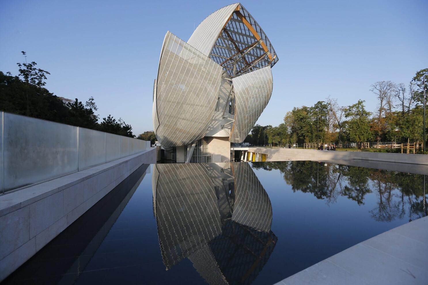 Frank Gehry opens Paris' Louis Vuitton Foundation - The San Diego  Union-Tribune