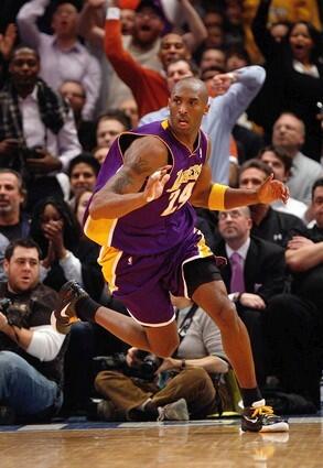 Kobe Bryant after dunk