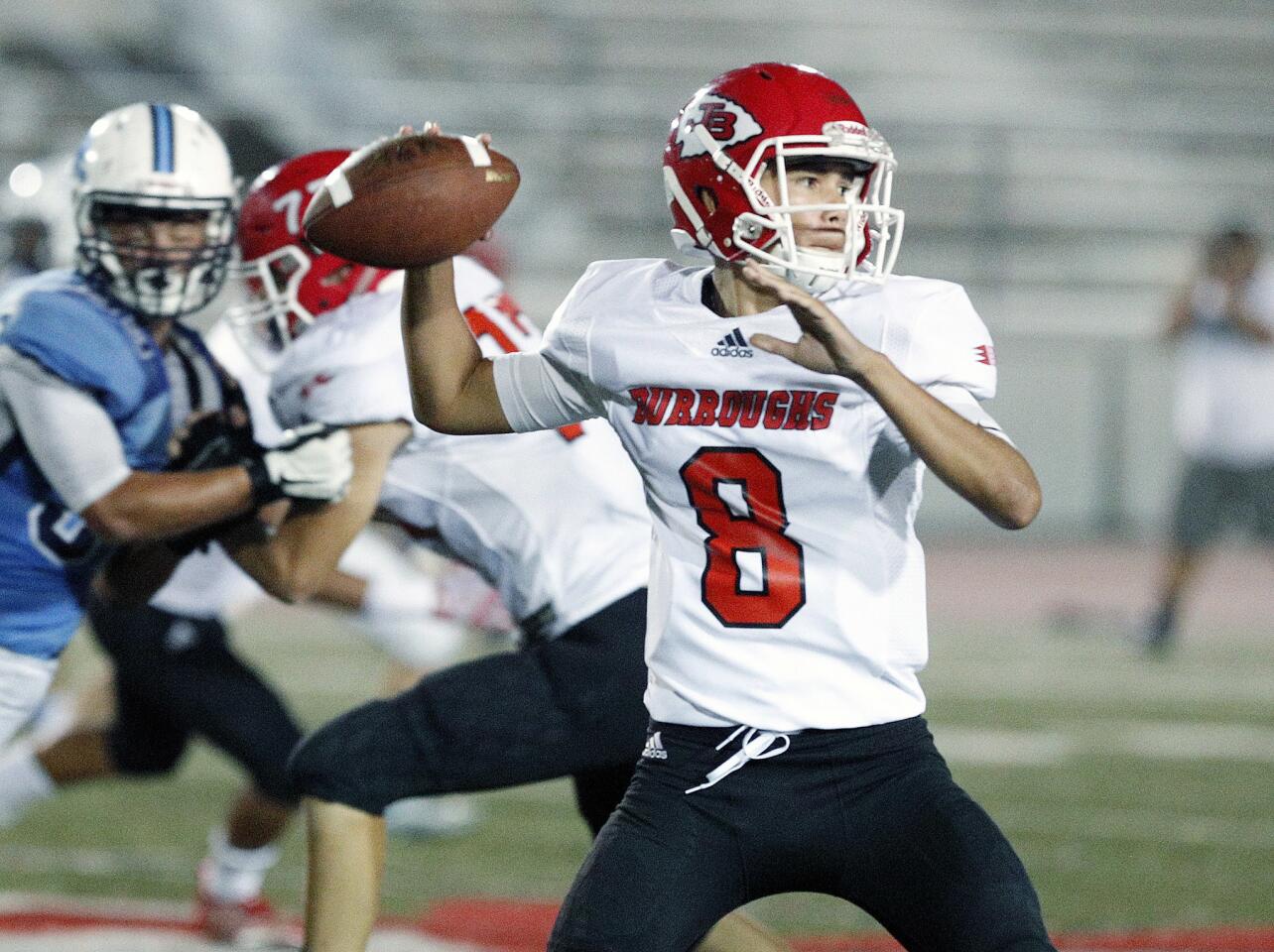 Photo Gallery: Crescenta Valley vs. Burroughs in Pacific League football