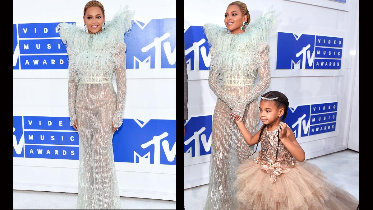 Beyoncé and her daughter, Blue Ivy.