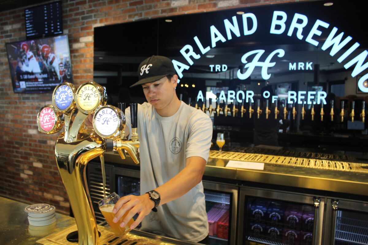 Harland Brewing Company is now open in One Paseo.