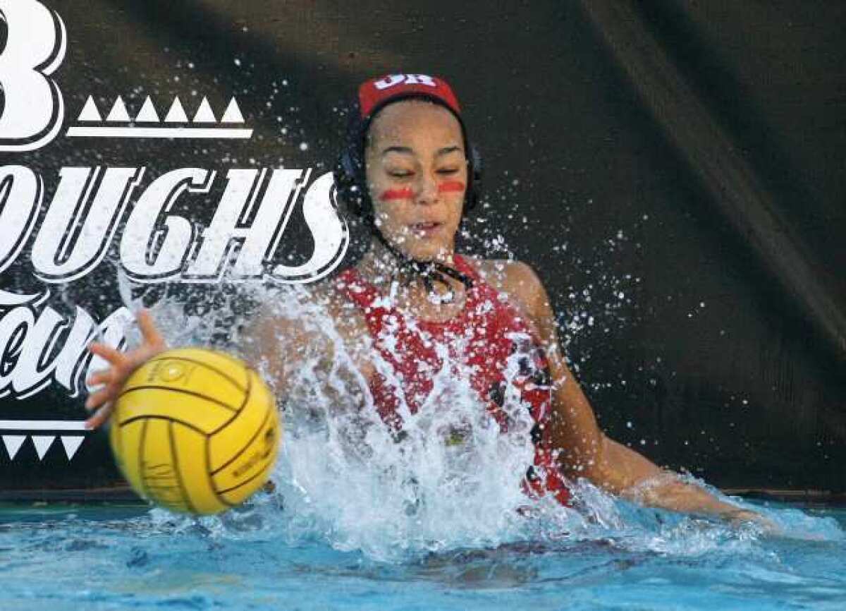 Burroughs' senior goalkeeper Ahsha Earwood finished with 15 saves, including six in the fourth quarter.
