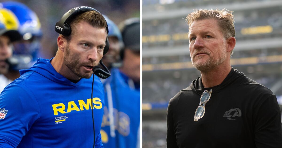 Rams sign Sean McVay and Les Snead to contract extensions
