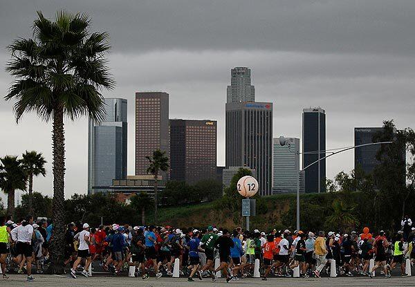 The approach to downtown