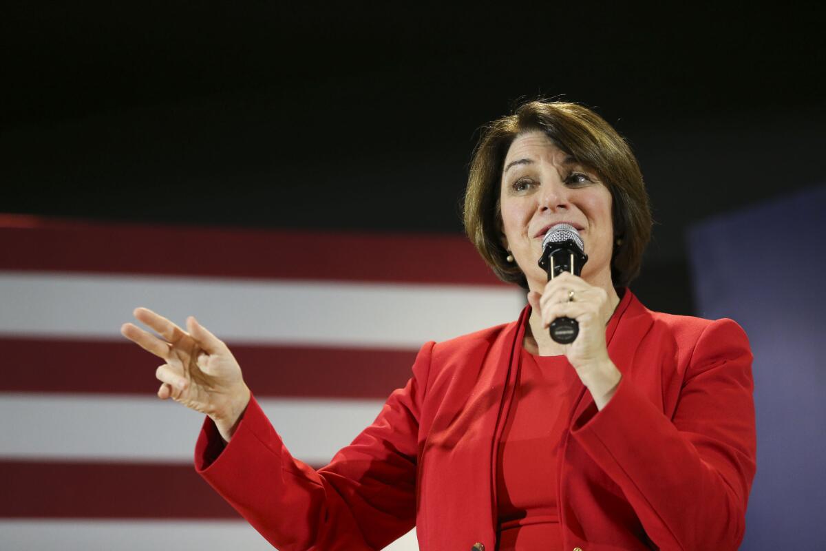 Minnesota Sen. Amy Klobuchar