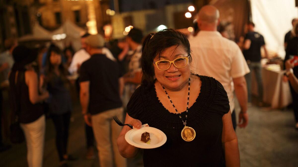 Jazz Singsanong of Jitlada attends the opening night of the L.A. Times' The Taste event on the Paramount Studios backlot on Sept. 1, 2017 in Los Angeles.