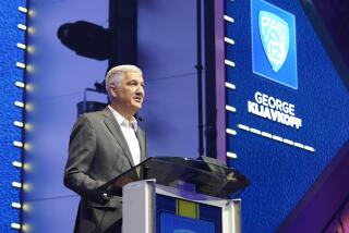 Pac-12 commissioner George Kliavkoff fielded questions about the conference's stability and media rights deal 