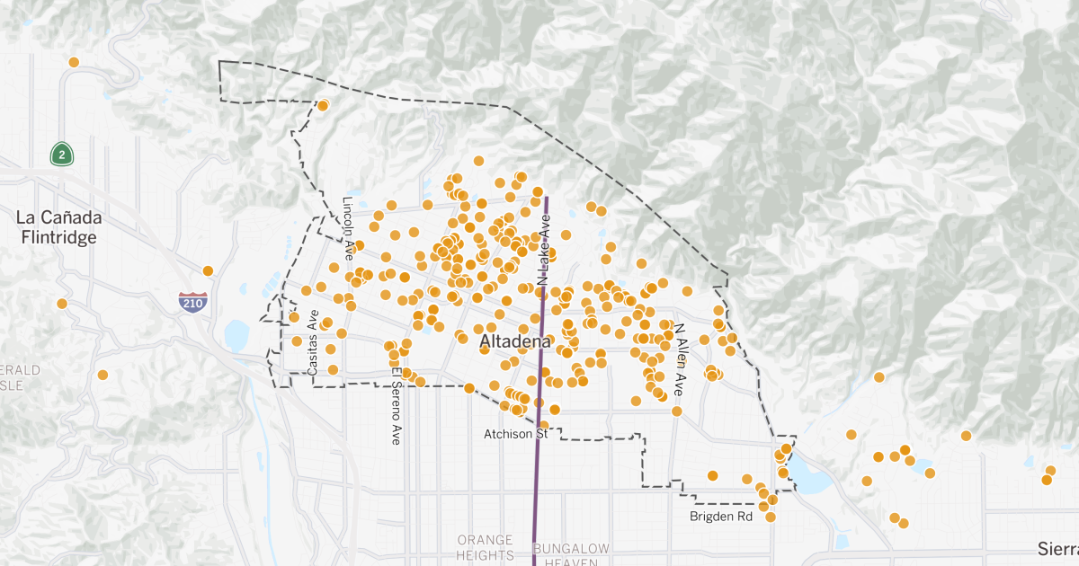 911 logs show calls from west Altadena before Eaton fire evacuations ...