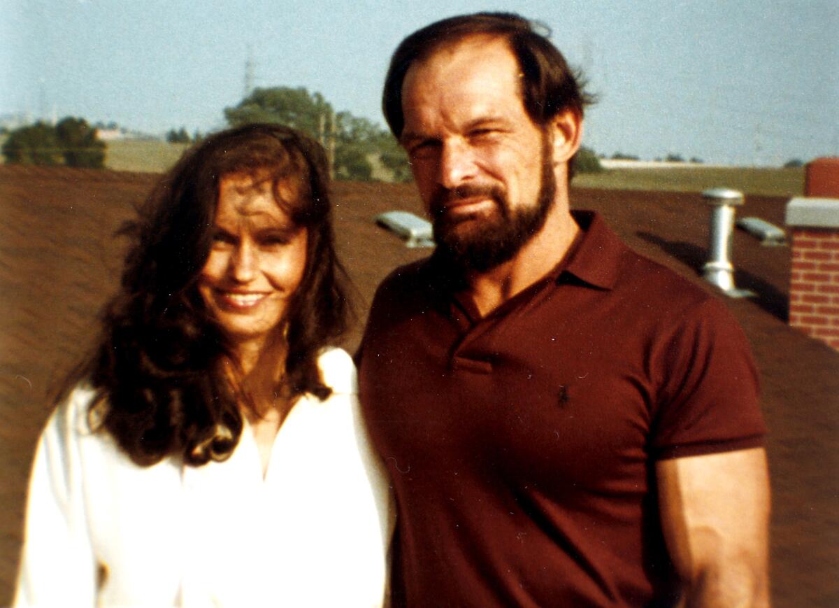 Patricia Hamlin, left, is shown with her brother, Ron Rodney, in 1983 in Omaha. It was Ron's hunt for his birth certificate in 1993 that led Patricia to begin searching for her biological mother.