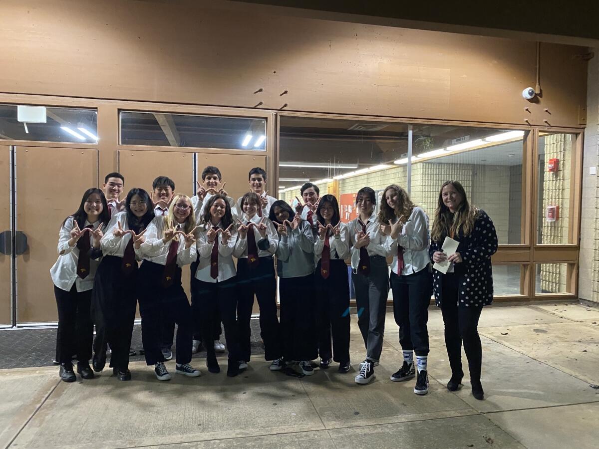 TPHS Academic Junior Varsity Team