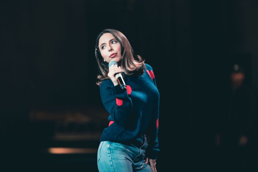 Esther Povitsky in her Comedy Central special, "Hot for My Name."