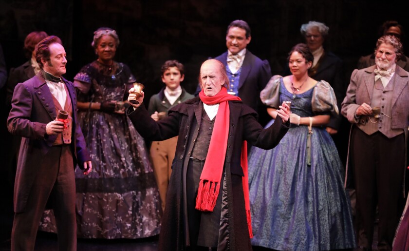 Hal Landon Jr. took his final bow on Christmas Eve after starring in South Coast Repertory’s "A Christmas Carol" for 40 years.