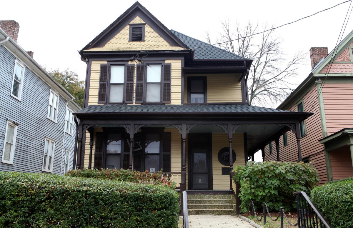 Civil rights leader Martin Luther King Jr. was born in this Atlanta home on Jan. 15, 1929.