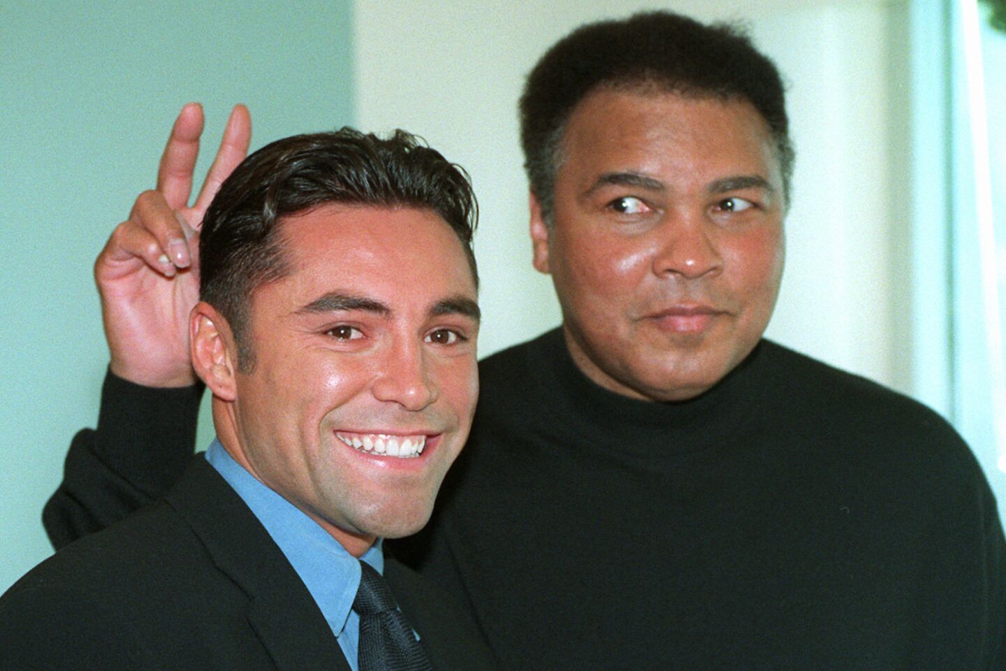 Oscar De La Hoya, Muhammad Ali
