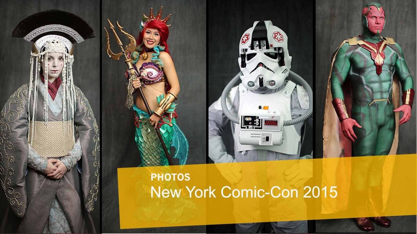 Cosplay, with a few panels, from the New York Comic-Con at the Jacob Javits Center.