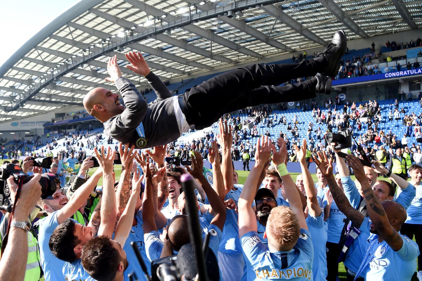 *** BESTPIX *** Brighton & Hove Albion v Manchester City - Premier League