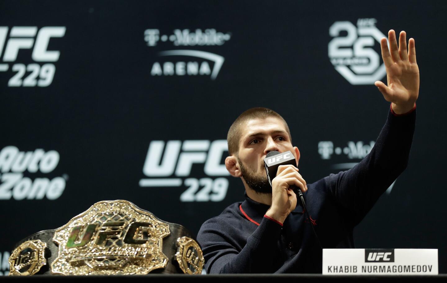 UFC 229 Khabib v McGregor: Press Conference