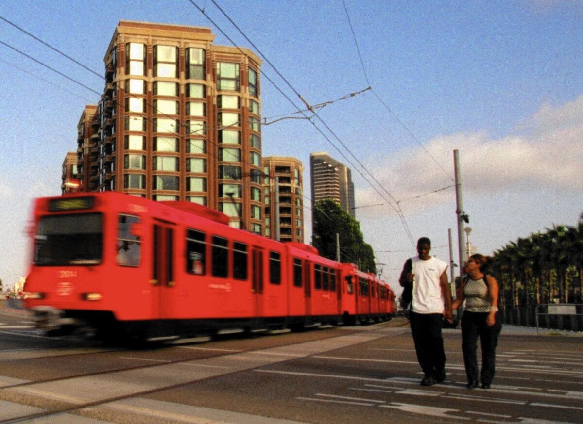 A new long-term blueprint from San Diego planners includes up to four new trolley lines for linking people to the region’s job centers.