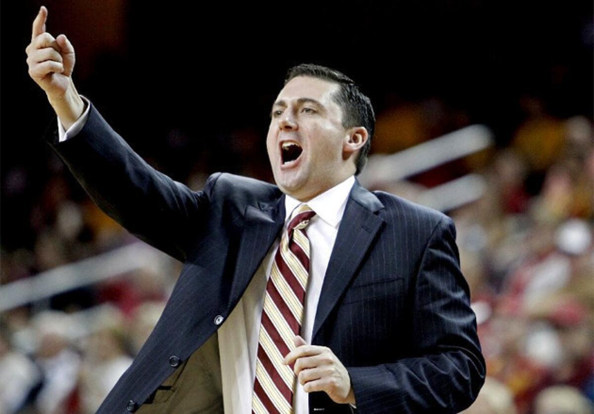 Bob Cantu served as USC's interim coach after Kevin O'Neill was fired in January.