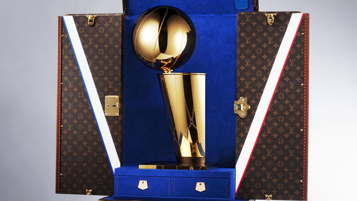 Louis Vuitton and the NBA team up for a men's capsule collection
