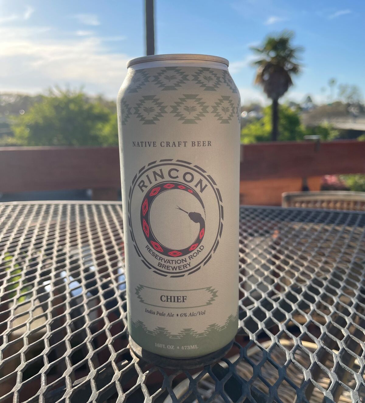 Rincon Reservation Road Brewery's Chief India Pale Ale.