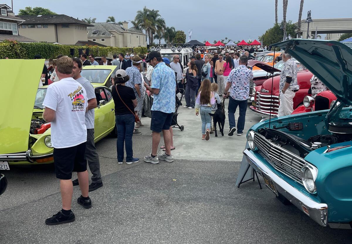 More than 2,000 people turned out this year for the annual Balboa Bay Club Father's Day Car Show.