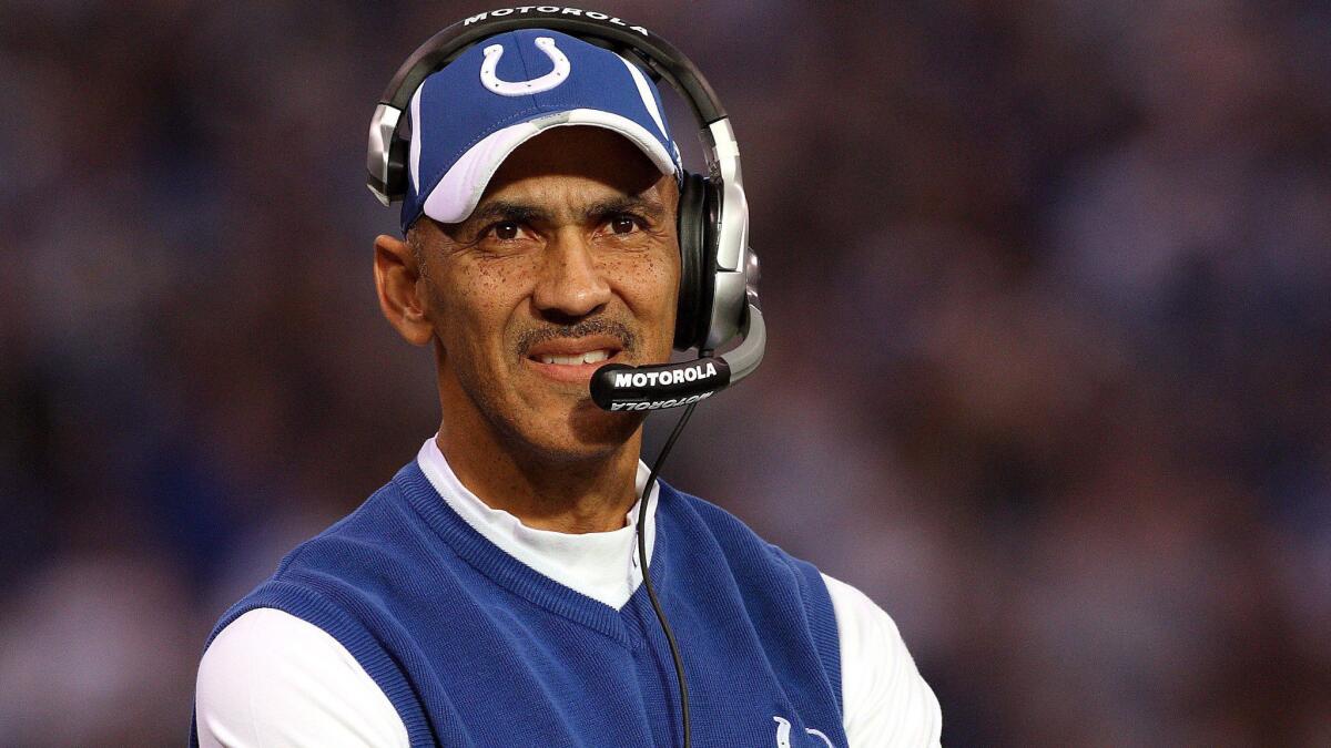 It appears former NFL coach Tony Dungy may have been fooled into thinking USC was legitimately interested in him for their head coaching job.