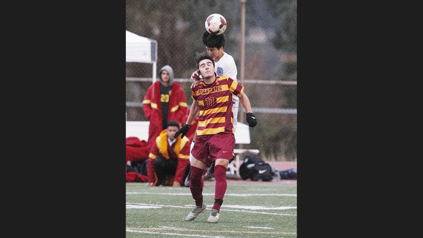 Photo Gallery: Crescenta Valley vs. La Canada in nonleague boys' soccer